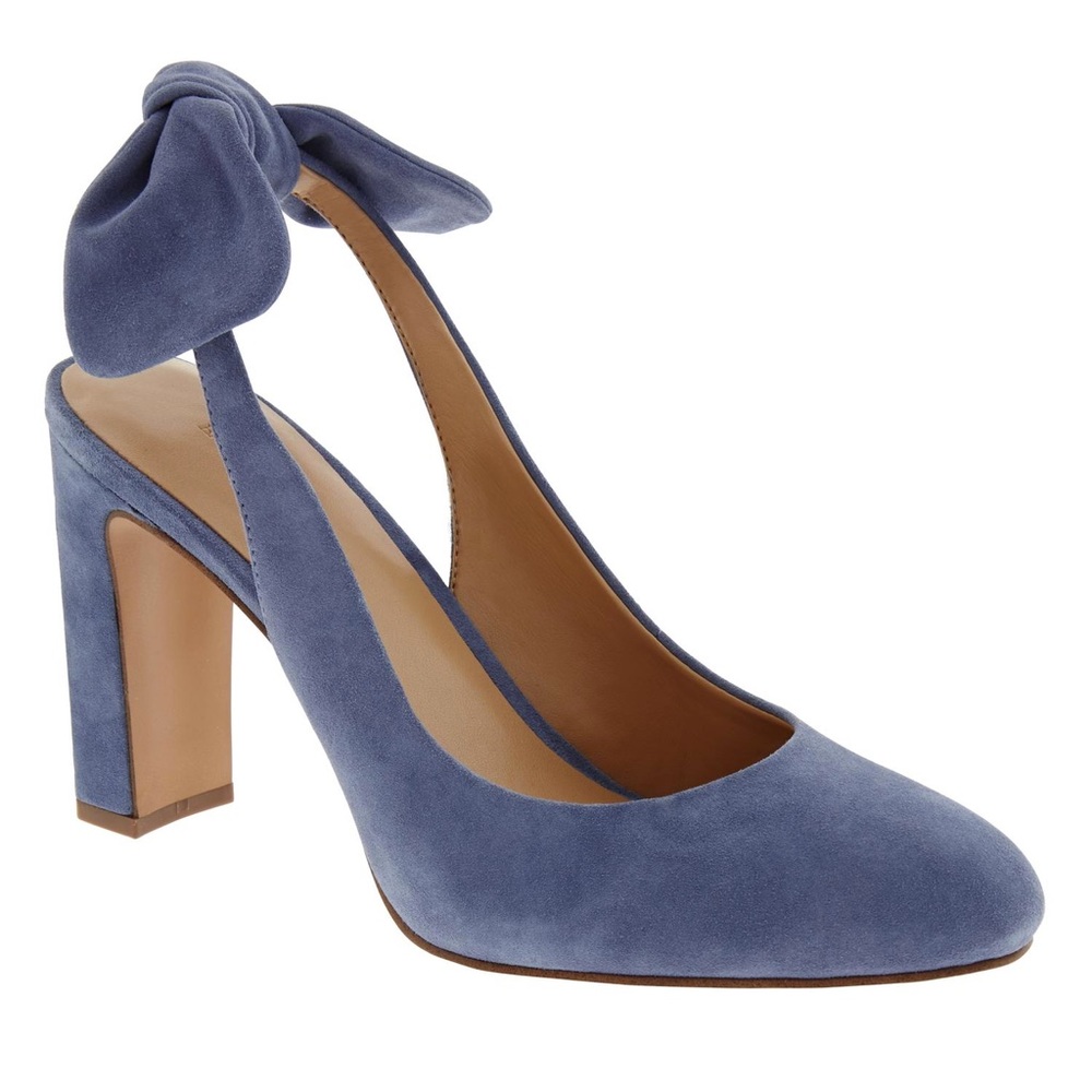 NWT Banana Republic Cadi Slingback Bow Pumps Heels